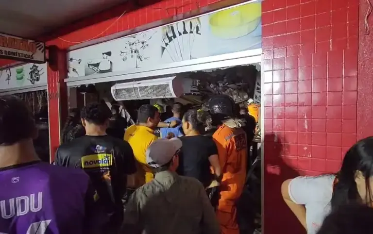 Mezanino de loja que desabou em Cacoal foi construído sem acompanhamento técnico, diz Crea