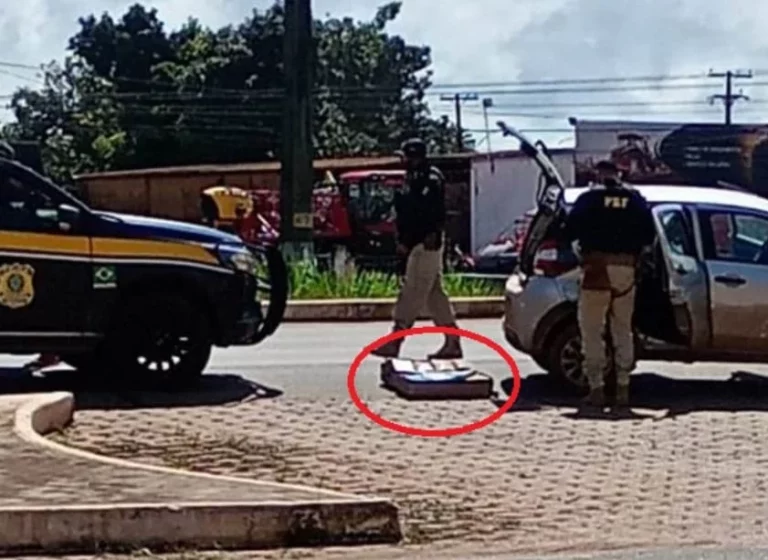 PRF prende homem com mala cheia de drogas em Vilhena