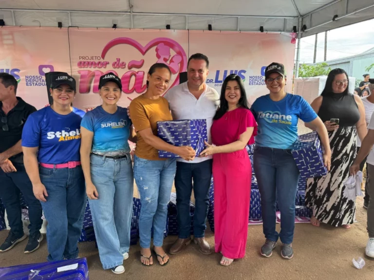 Deputado Luís do Hospital leva carinho às mães de Jaru com o Projeto Amor de Mãe