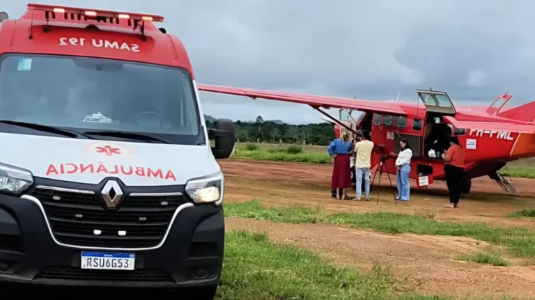 Prefeitura de Ariquemes viabiliza transferência aérea de paciente cardiopata para cirurgia de alto risco no Paraná